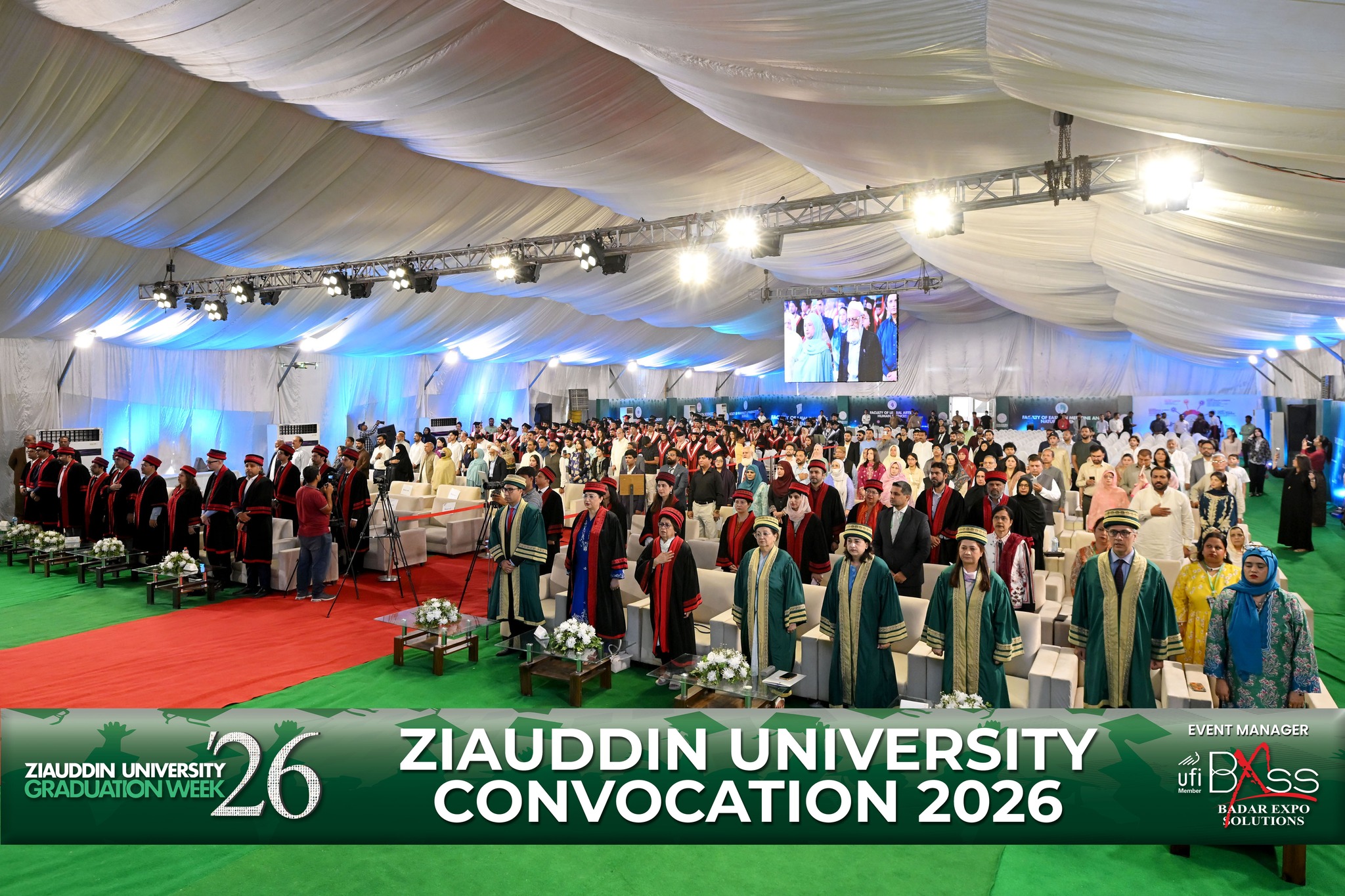 The Ziauddin University Convocation 2026 Exhibition Photo