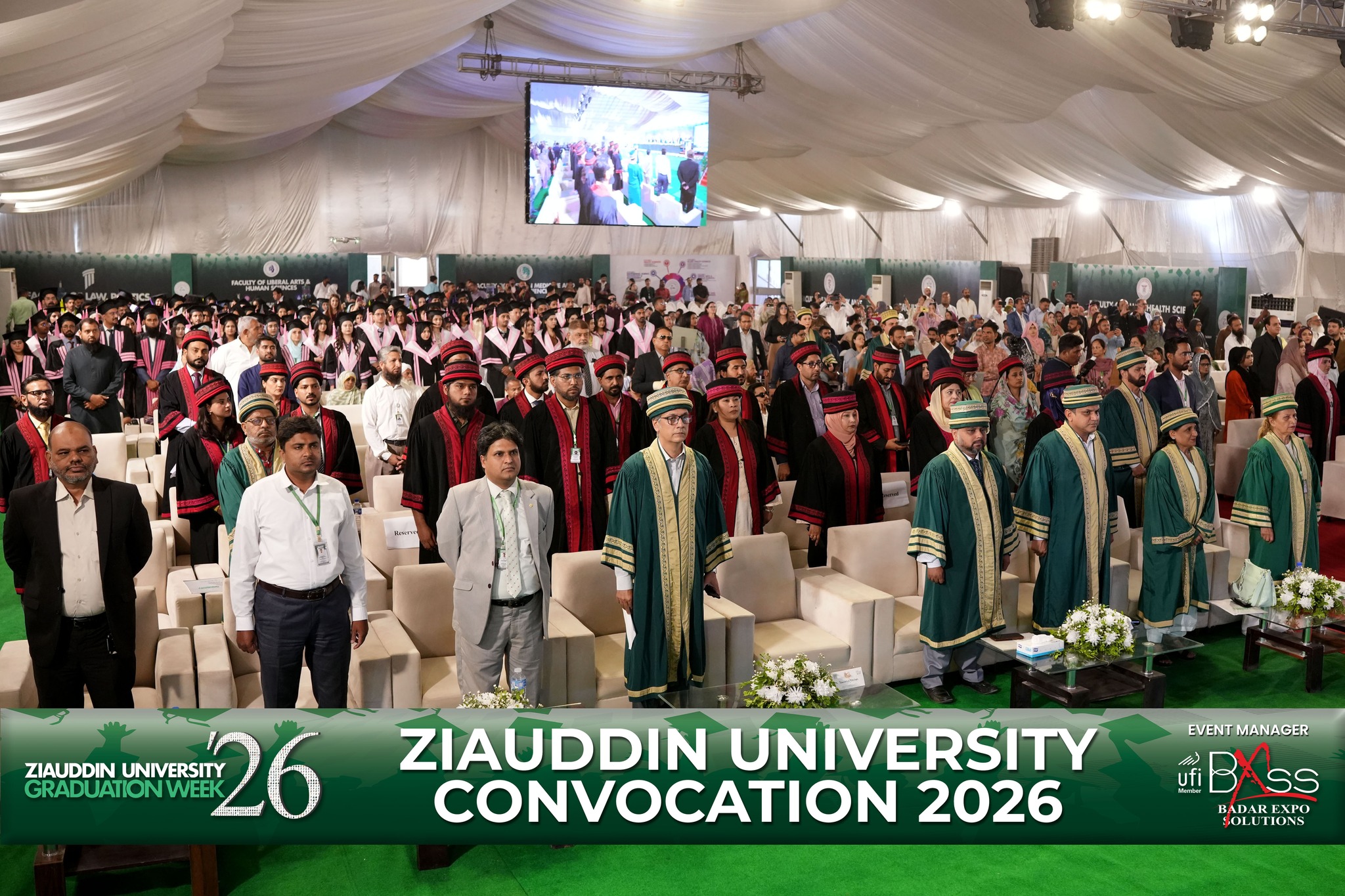 The Ziauddin University Convocation 2026 Exhibition Photo