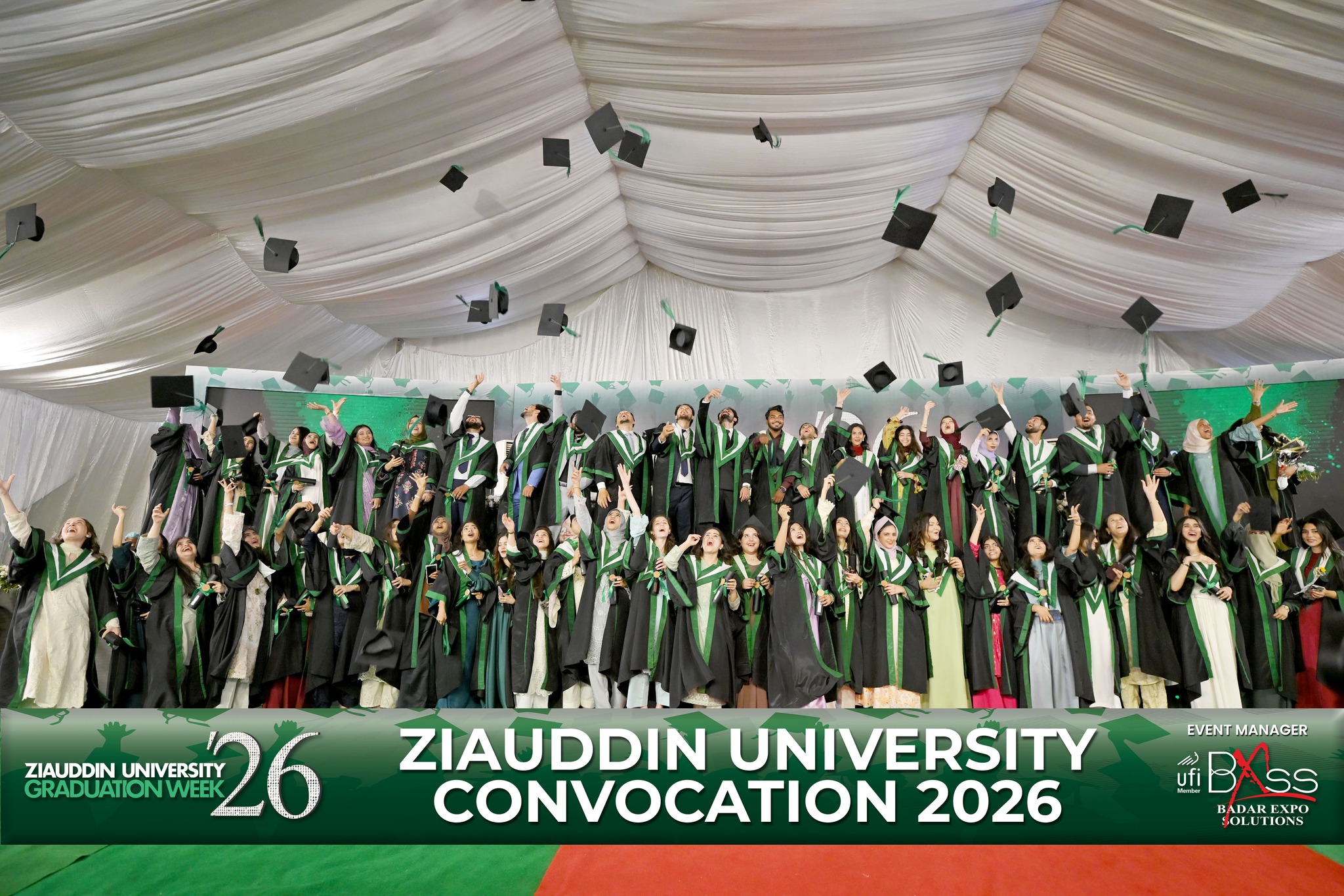 The Ziauddin University Convocation 2026 Exhibition Photo